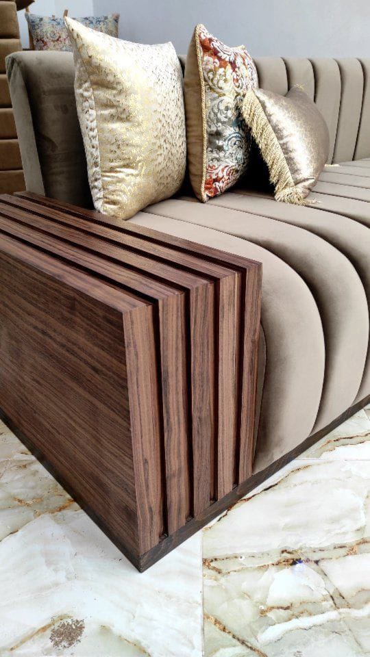 Lit coffre beige 78 Yvelines — DLM Design