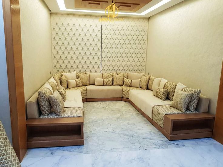 Salon marocain doré Mantes — DLM Design